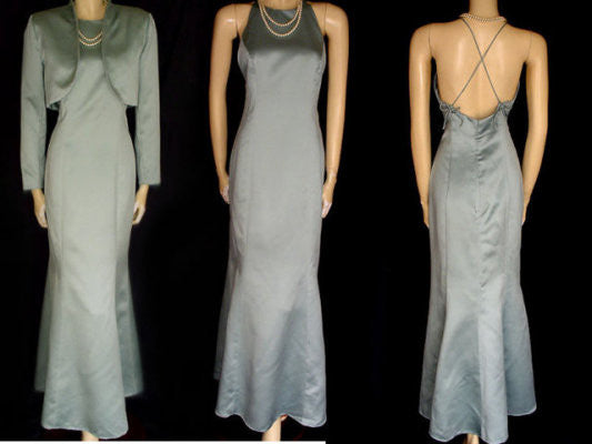Blue 2pc Cape Evening Dress The Store of Quality Fashion Items |  thearamide.com ARAMIDE